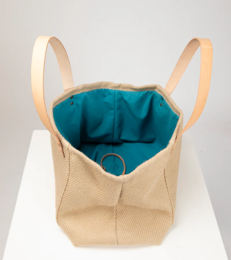 Inge Summer Dog Bag Jute | 2.8 Duepuntootto Design for Dogs