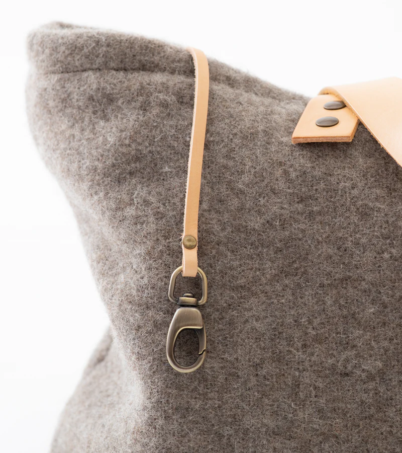 Inge Dog Travel Bag Recycled Wool | 2.8 Duepuntootto Design for Dogs