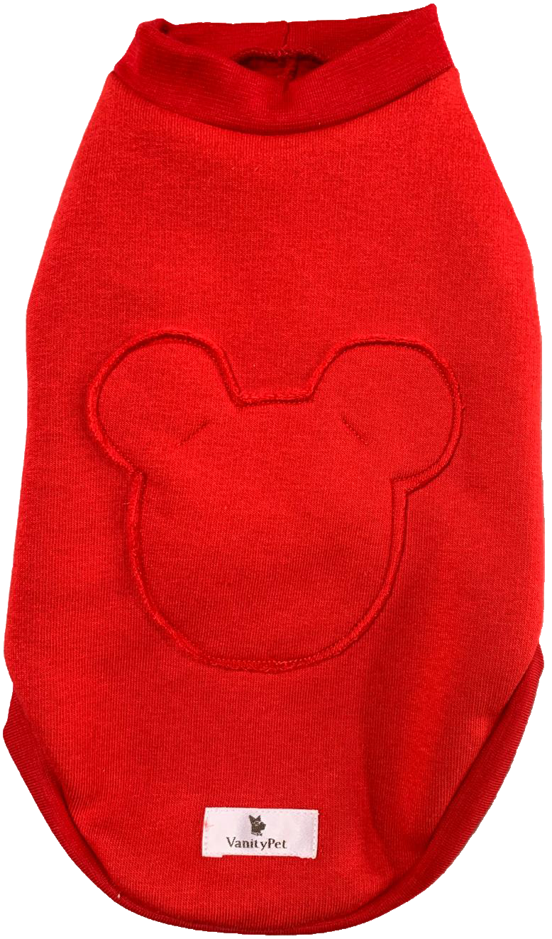Monochrome BR Mouse Cotton Dog Wweatshirt | Vanity Pet