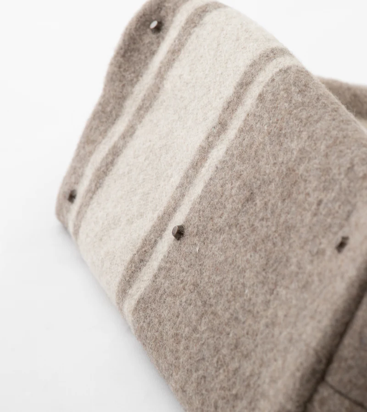 Inge Dog Travel Bag Recycled Wool | 2.8 Duepuntootto Design for Dogs