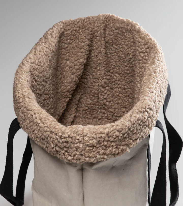 Dorothea Dog Bag in Bouclé Wool | 2.8 Duepuntootto Design for Dogs