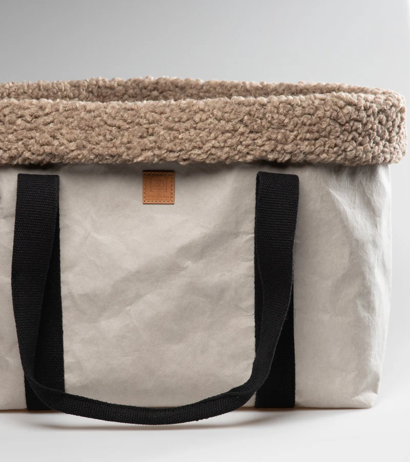 Dorothea Dog Bag in Bouclé Wool | 2.8 Duepuntootto Design for Dogs