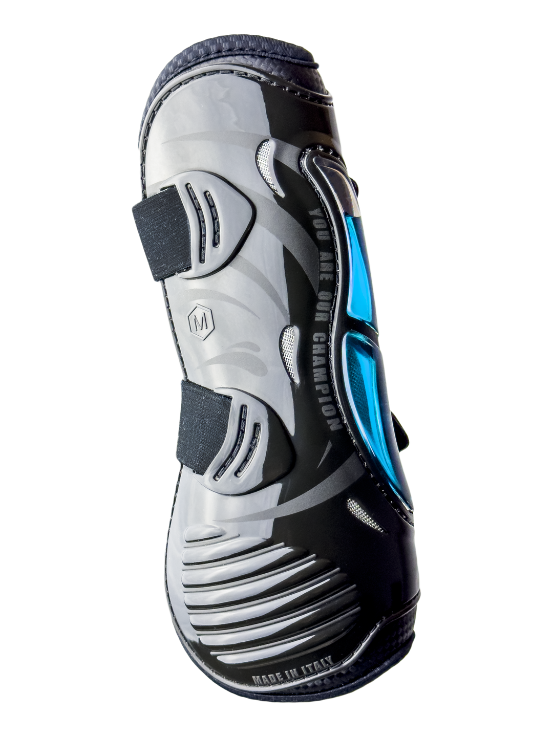 eAirshock Front Fetlock Boots | Equick Luxury Equestrian Gear Made in Italy
