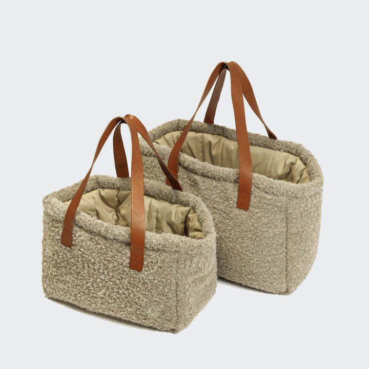 Dog Carrier Verona Wool by Cloud7 Luxury Travel Bag for Small Dogs