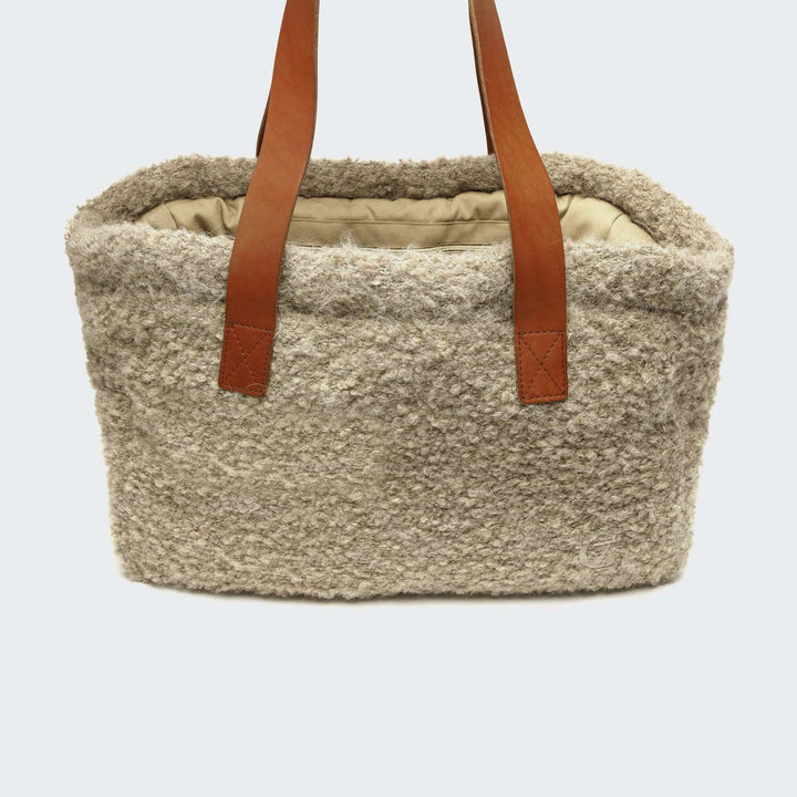 Dog Carrier Verona Wool by Cloud7 Luxury Travel Bag for Small Dogs