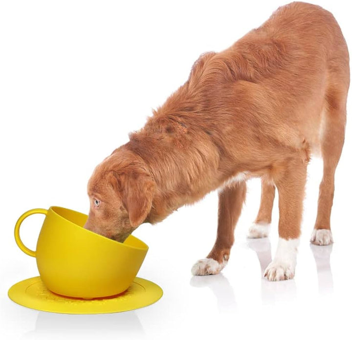 Set Cup Bowl & Mat Stylish EcoFriendly Pet Dining | United Pets Milano