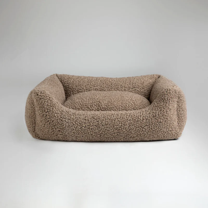 Henri - Bouclé Wool Bed for Dog | 2.8 Duepuntootto Design for Dogs