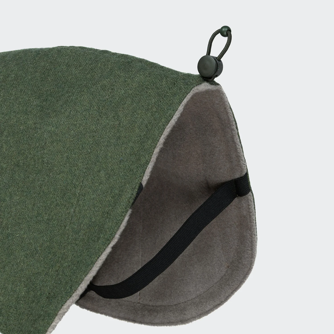 Cloud7 Brooklyn Long Flannel Dog Coat – Fern Green