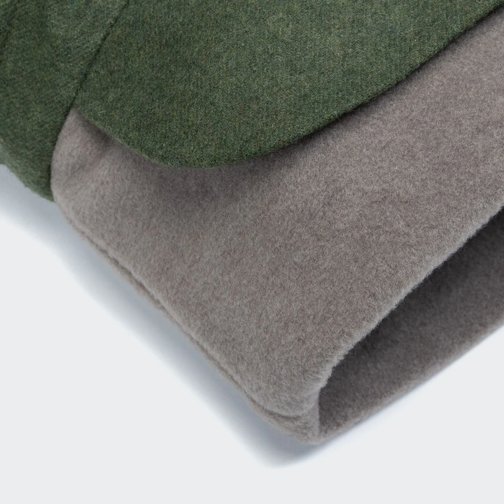 Cloud7 Brooklyn Long Flannel Dog Coat – Fern Green