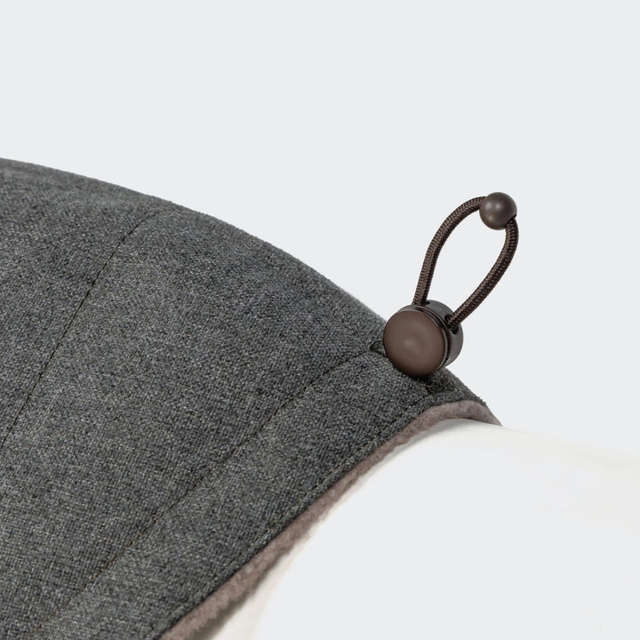 CLOUD7 Brooklyn Coat for Dogs | Light Graphite Premium Design
