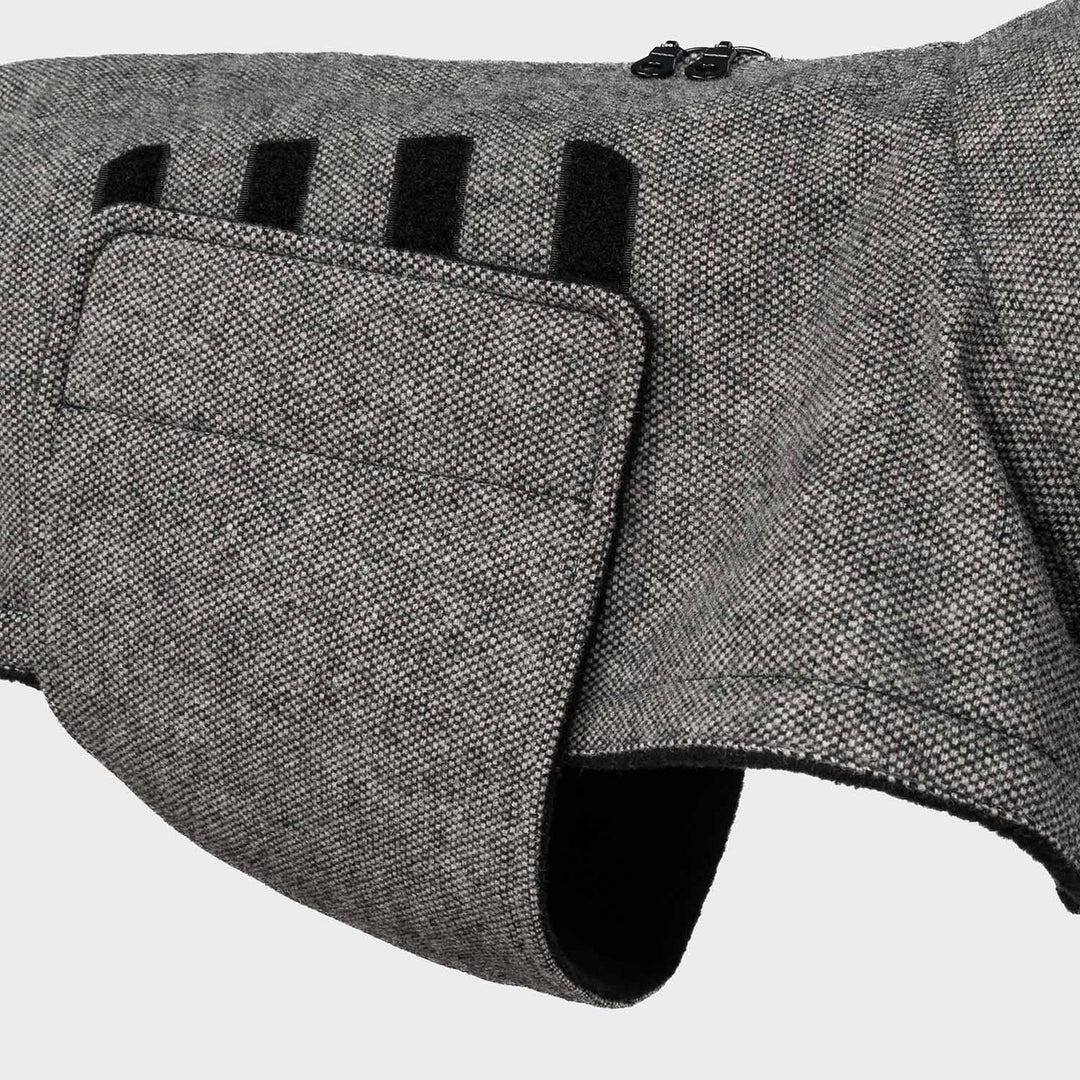 Dog Coat Brooklyn Tweed Beige & Black | CLOUD7 Luxury Dog Fashion