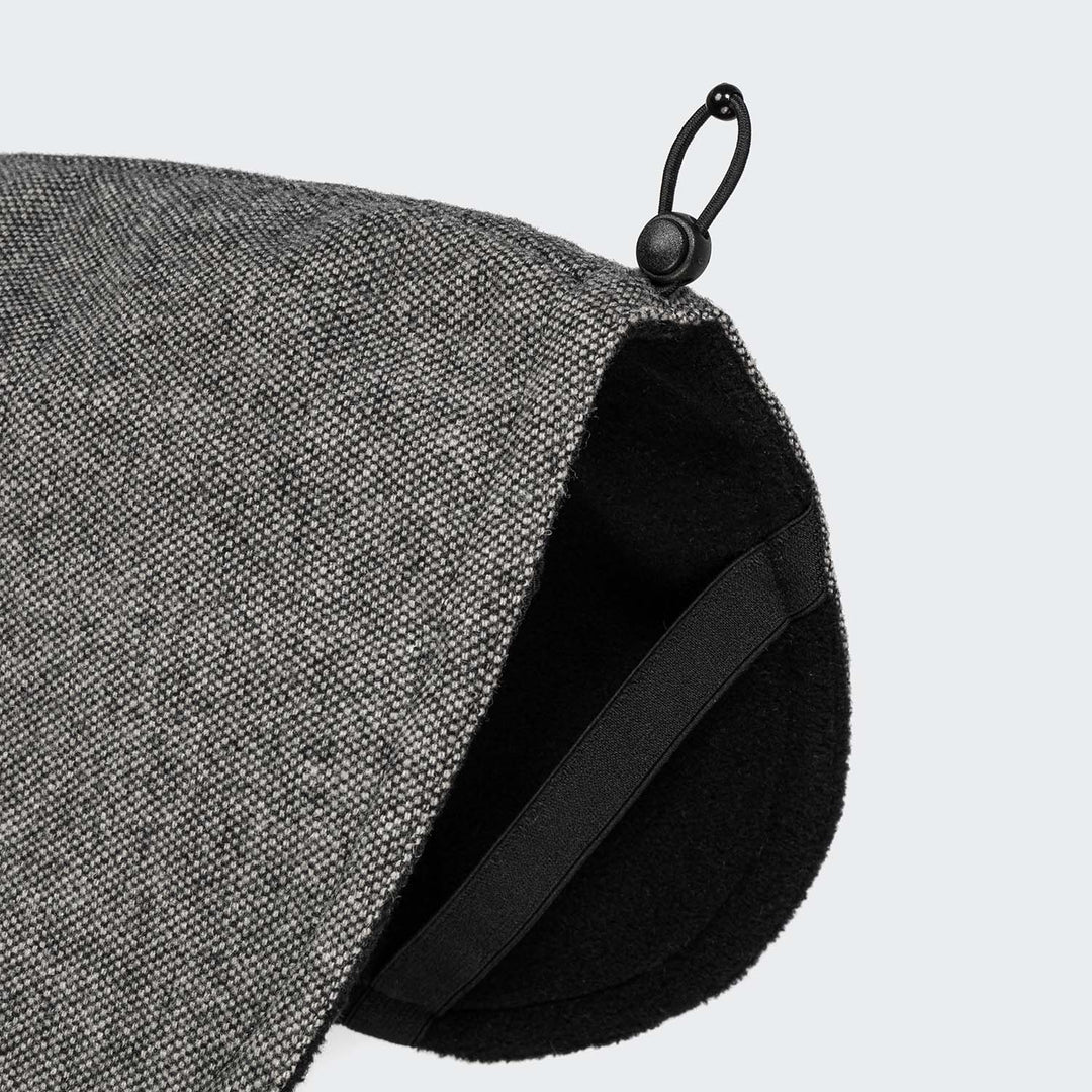 Tweed Black Brooklyn Long Dog Coat by Cloud7