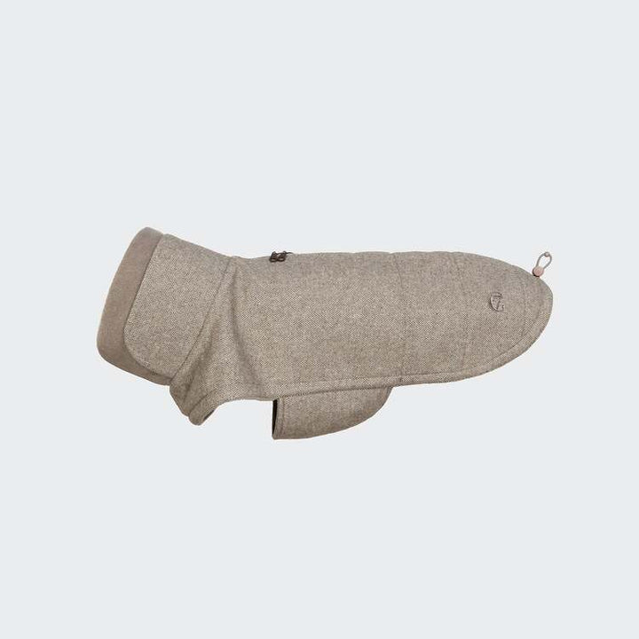 Dog Coat Brooklyn Tweed Beige & Black | CLOUD7 Luxury Dog Fashion