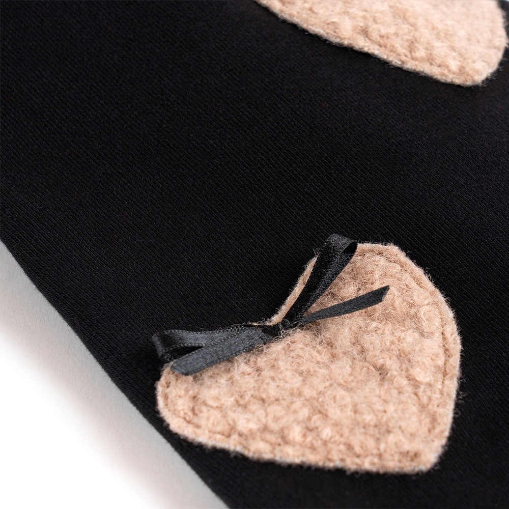 Sherpa HR  Dog Sweatshirt With Hearts | Vanity Pet