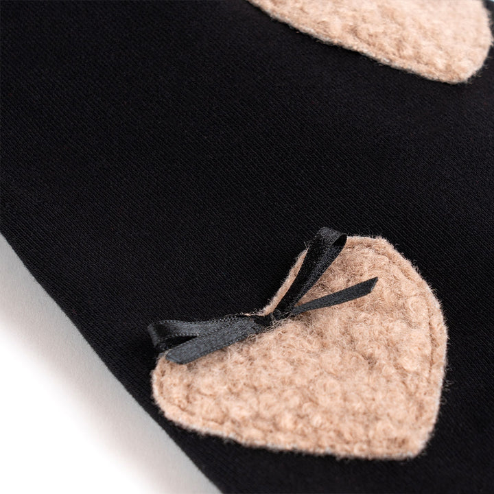 Sherpa HR  Dog Sweatshirt With Hearts | Vanity Pet