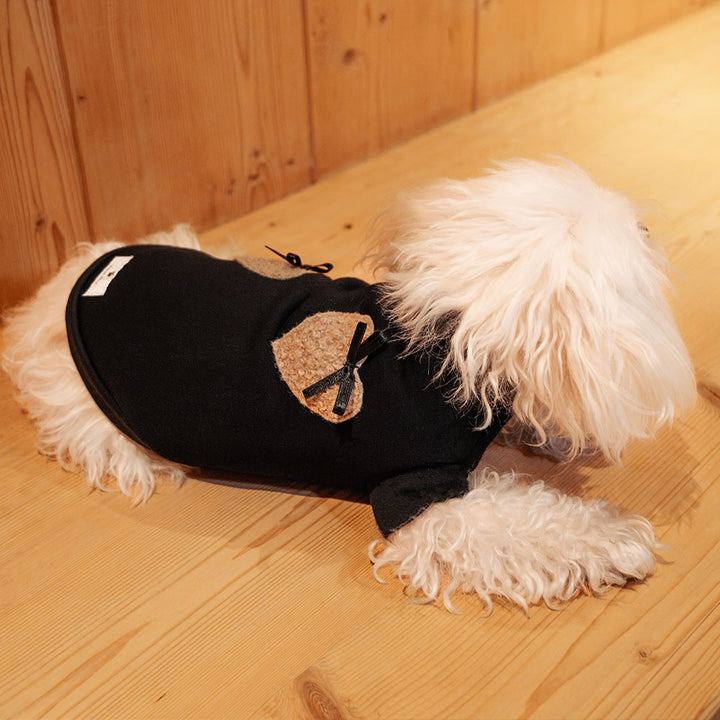 Sherpa HR  Dog Sweatshirt With Hearts | Vanity Pet