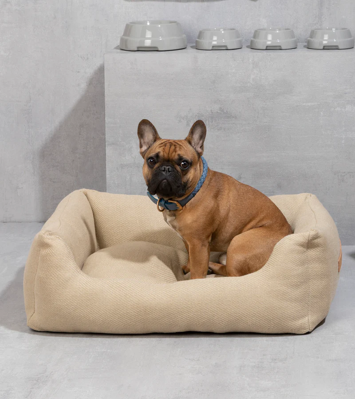 Henri - Jute Dog Bed | 2.8 Duepuntootto Design for Dogs