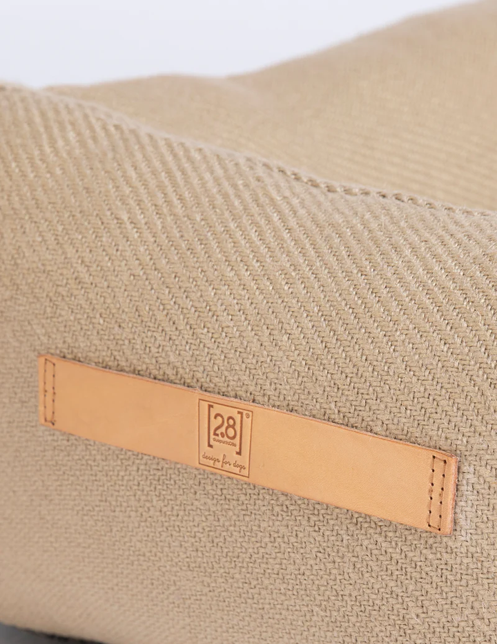 Henri - Jute Dog Bed | 2.8 Duepuntootto Design for Dogs