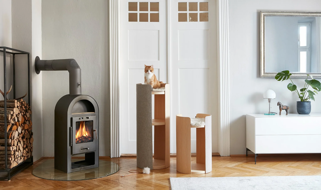 Torre Minimalist Cat Scratching Post - MiaCara Innovative Design