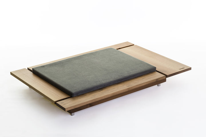 MIRA 3 Luxury Wooden Cat and Dog Bed with Pillow | Brando Design