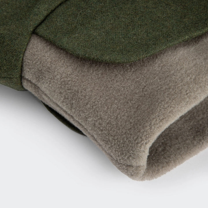 Cloud7 Brooklyn Flannel Dog Coat Fern Green  Warm & Stylish