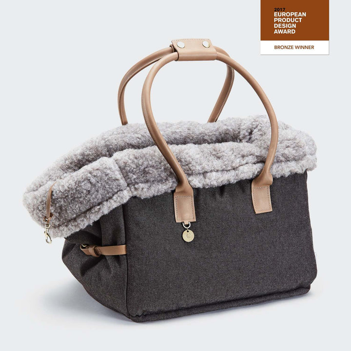 Dog Bag Como Heather Brown | Cloud7 Luxury Pet Carrier