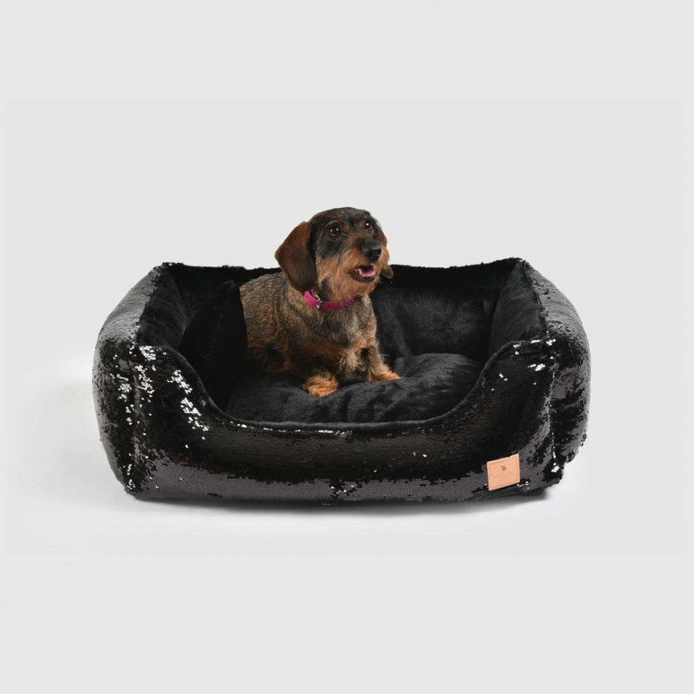 Positano Luxury Sequin Pet Bed | Vanity Pet