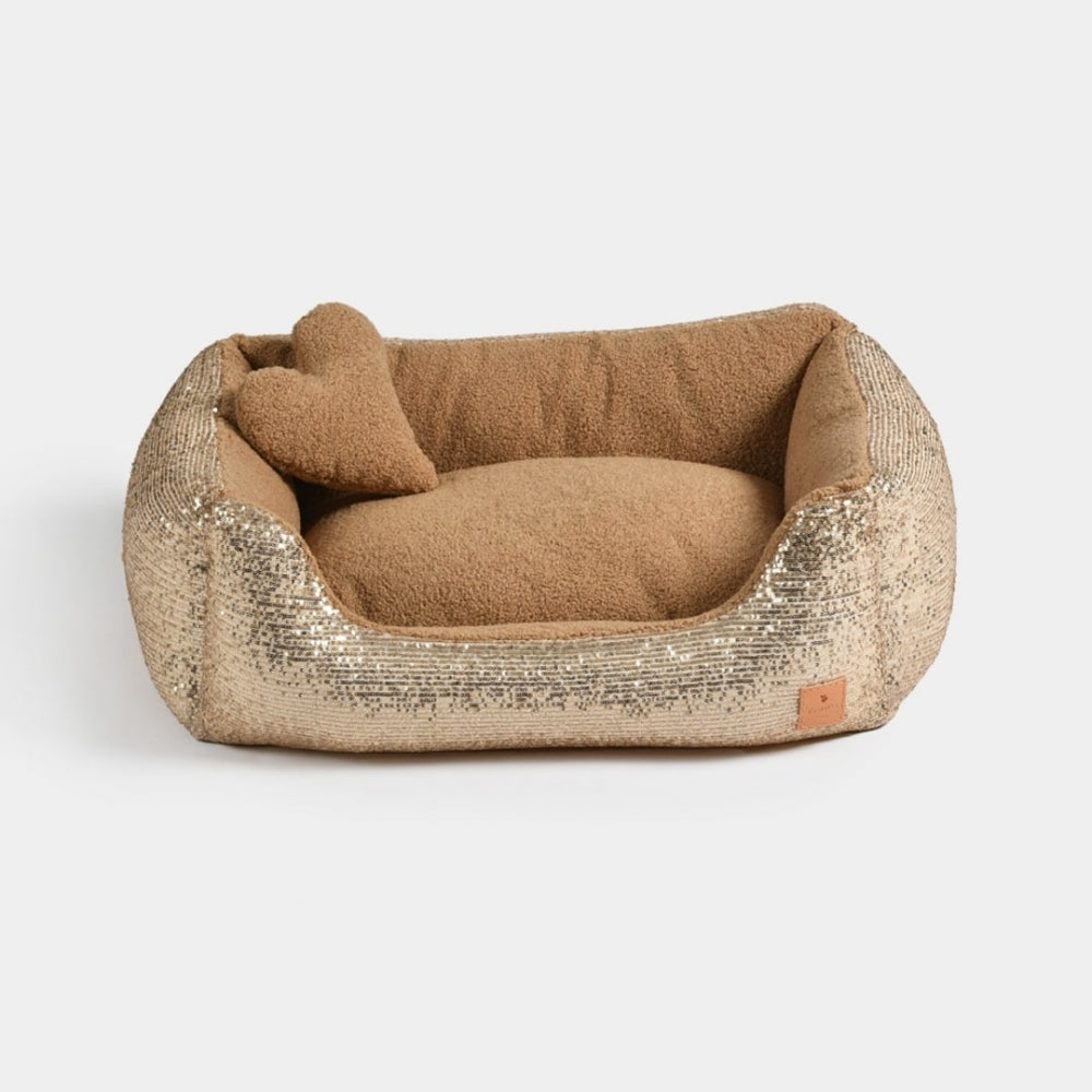 Positano Luxury Sequin Pet Bed | Vanity Pet