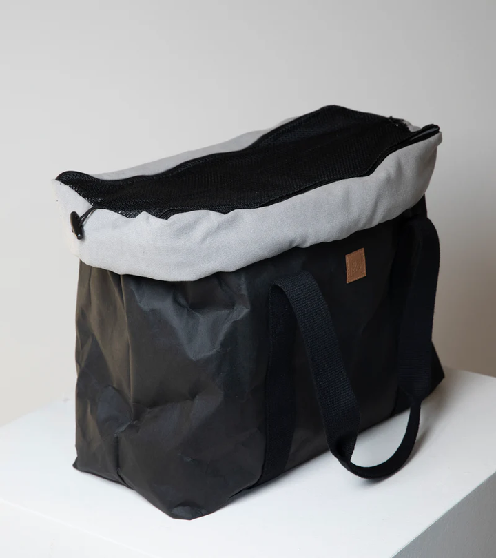 Dorothea Dog Carrier Bag in Cotton + Net | 2.8 Duepuntootto