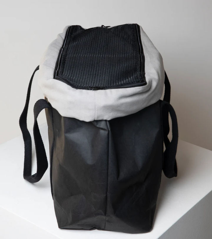 Dorothea Dog Carrier Bag in Cotton + Net | 2.8 Duepuntootto