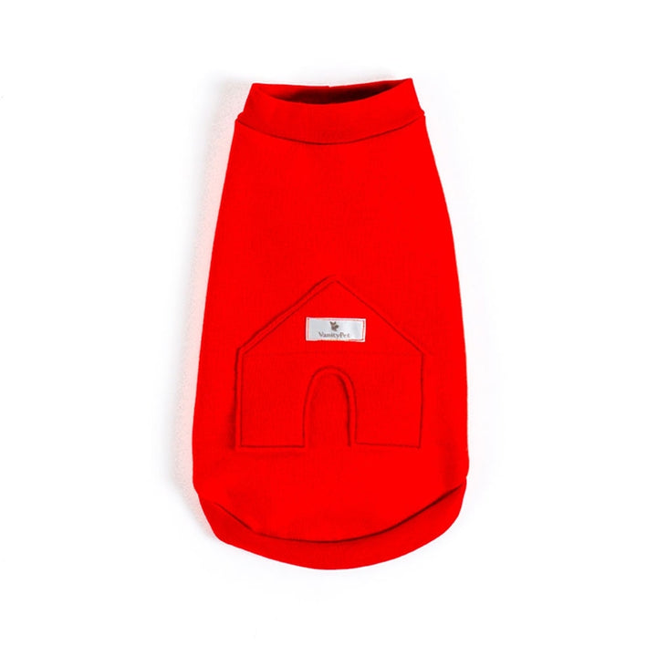 Monocrome Casetta Cotton Dog Sweatshirt With House Appliqué | Vanity Pet