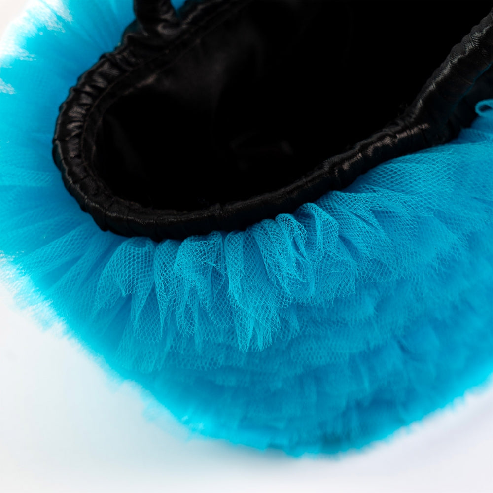 La Sportina Night Handmade straw and tulle Basket Bag | Vanity Pet