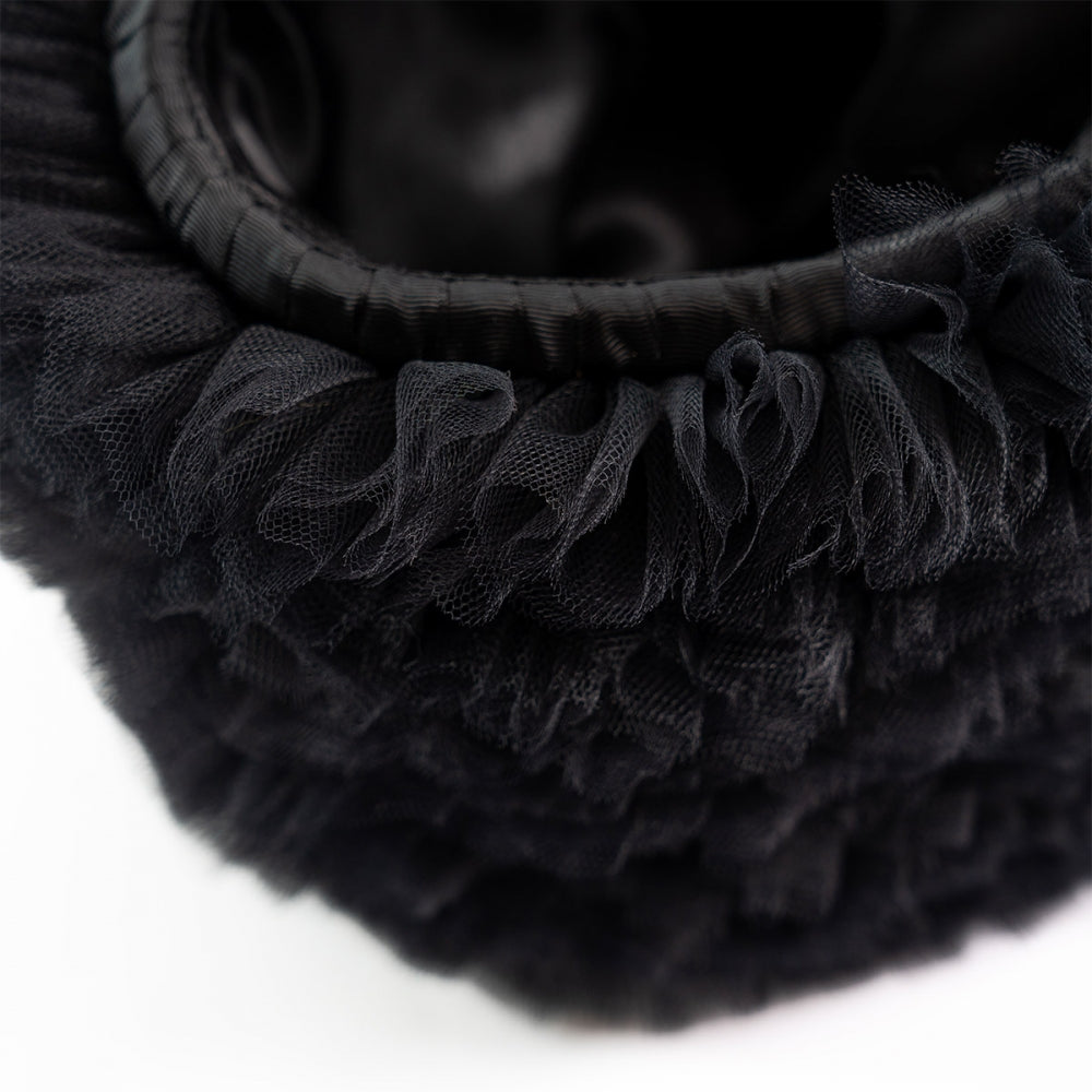 La Sportina City Handmade Luxury Straw and Tulle Dog Bag | Vanity Pet