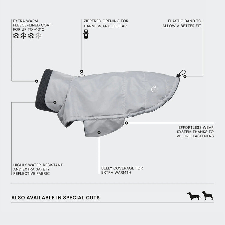 Dog Coat Brooklyn Reflective by Cloud7 | Reflective Dog Jacket