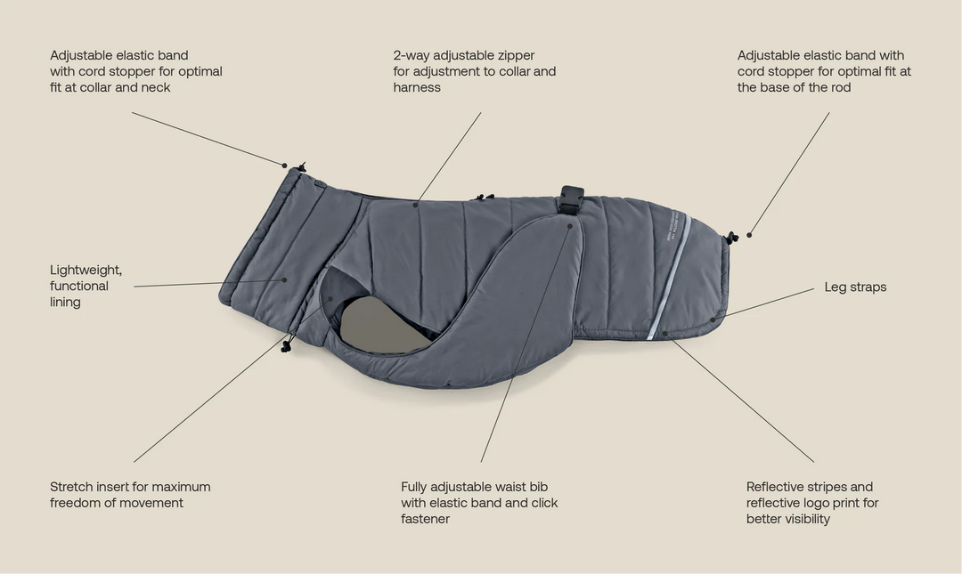 Cosima Luxury Dog Winter Coat - MiaCara Innovative Design