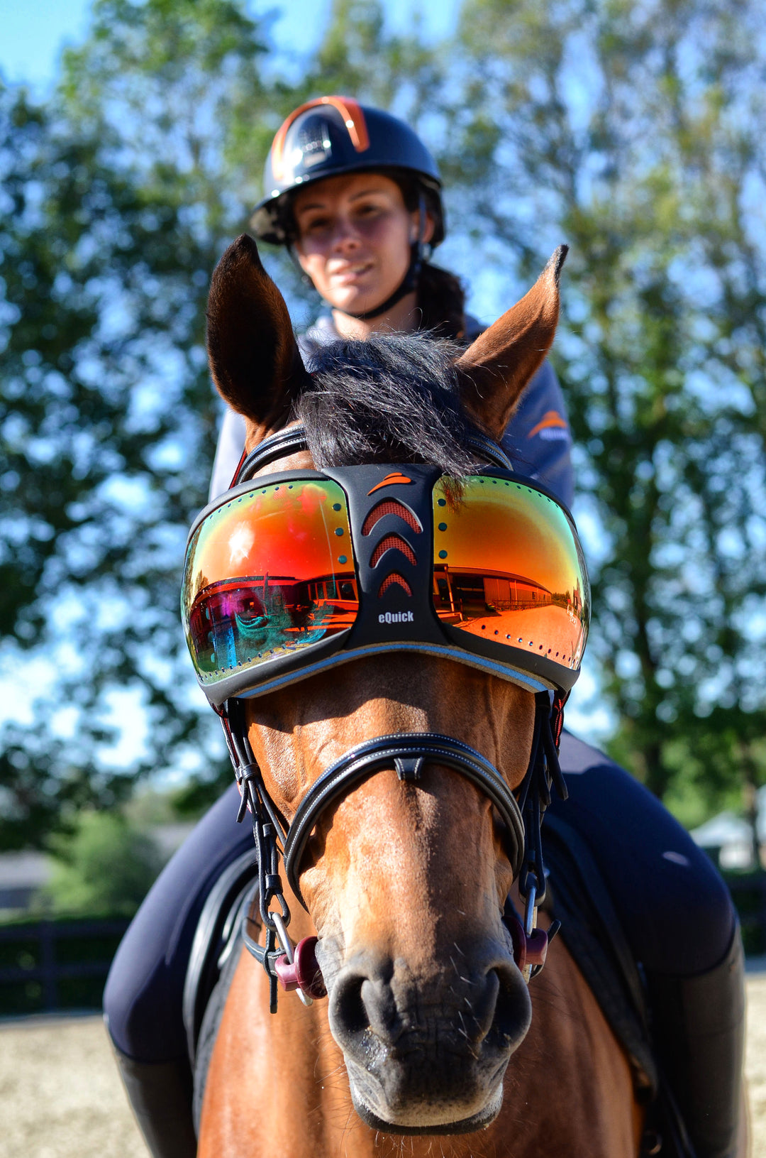 Evysor Eyes Protector | Equick Luxury Equestrian Gear Made in Italy